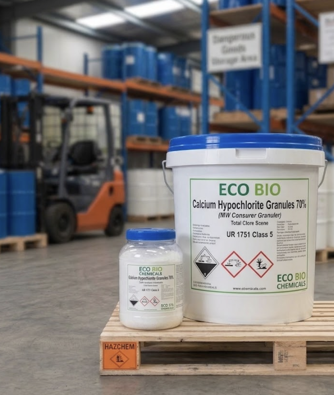 Industrial Calcium Hypochlorite 70%