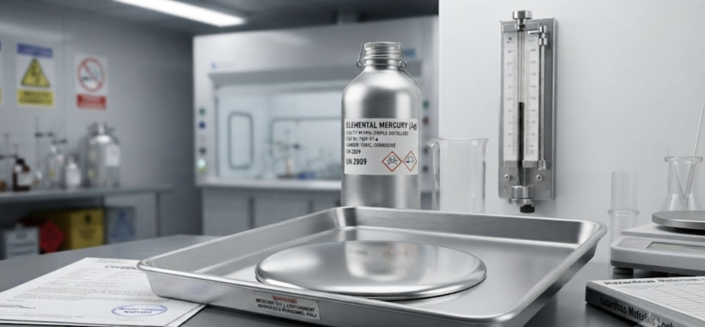 Liquid Silver Mercury