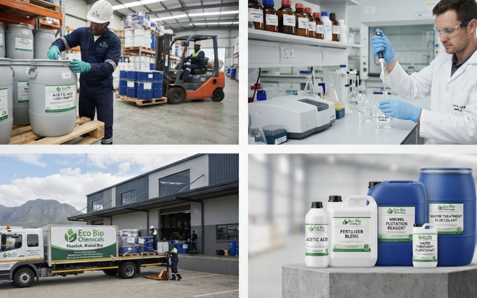 Ecobio chemicals warehouse